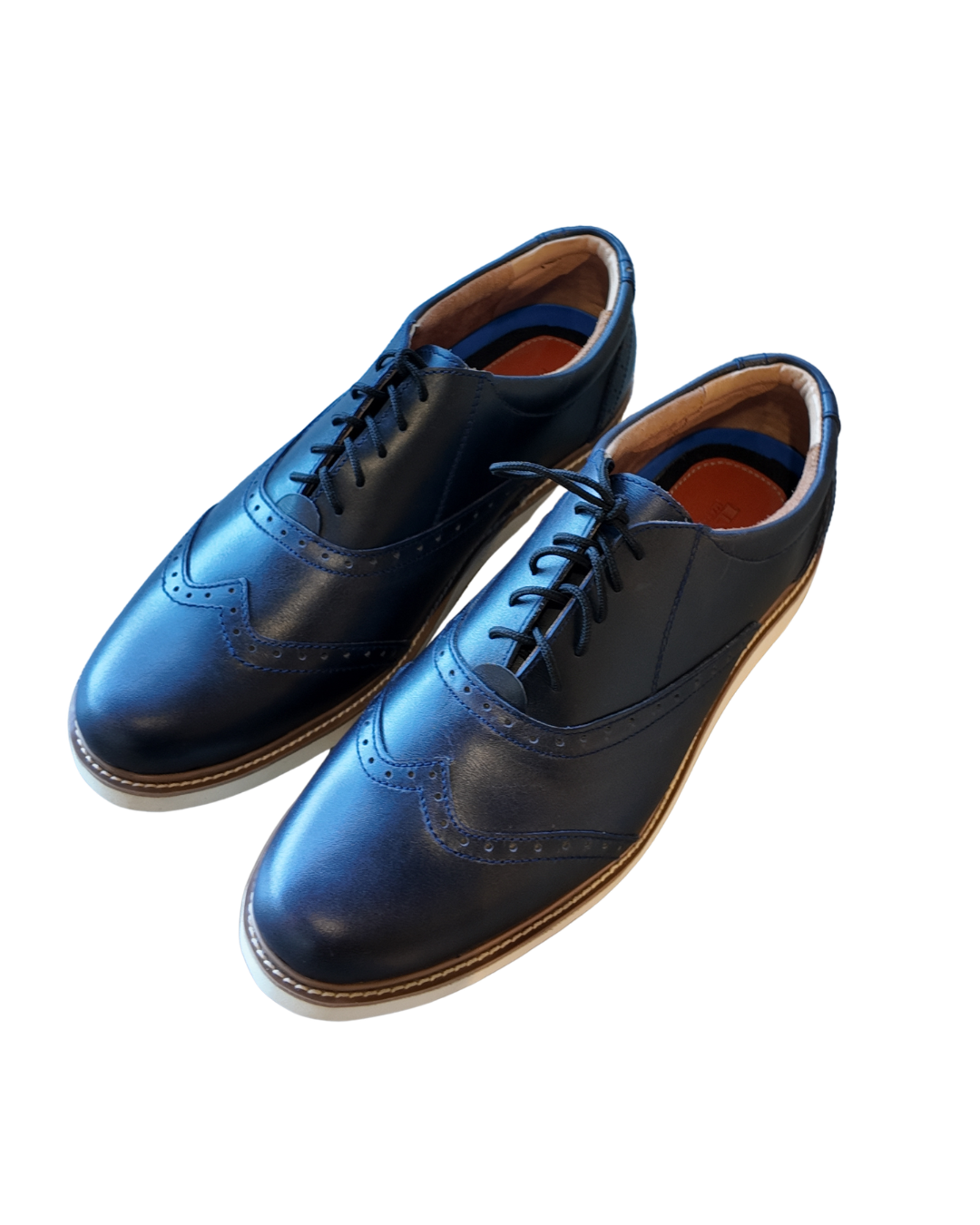 Olla Navy Blue Shoes by Ely Knows