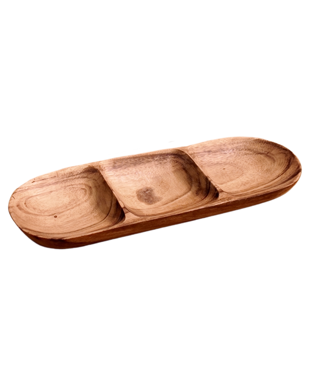 Oval 3Com Tray by Lapekto Lapel