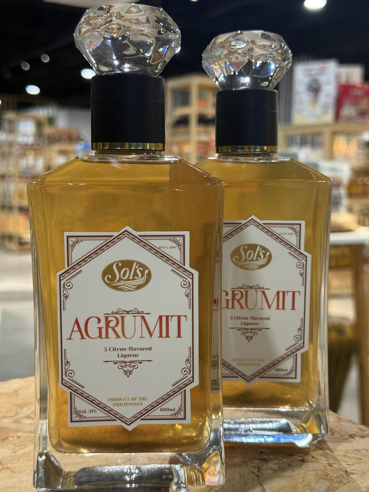 Sol's 5 Citrus Flavored Liqueur Agrumit